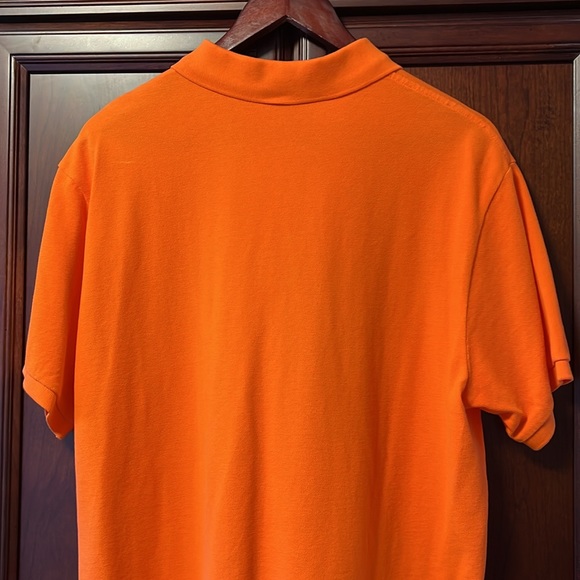 Men’s XL Super Cool Rare Color Orange Classic Ralph Lauren Polo Golf Shirt. - Picture 8 of 8